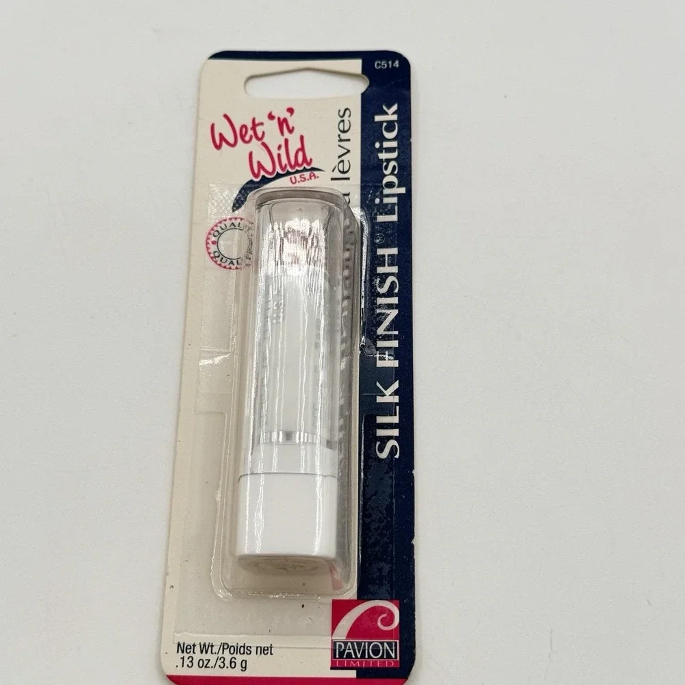 Vtg Wet 'n Wild Silk Finish Lipstick 1990'S Pavion NOS Sealed Blister Pack LOT 5